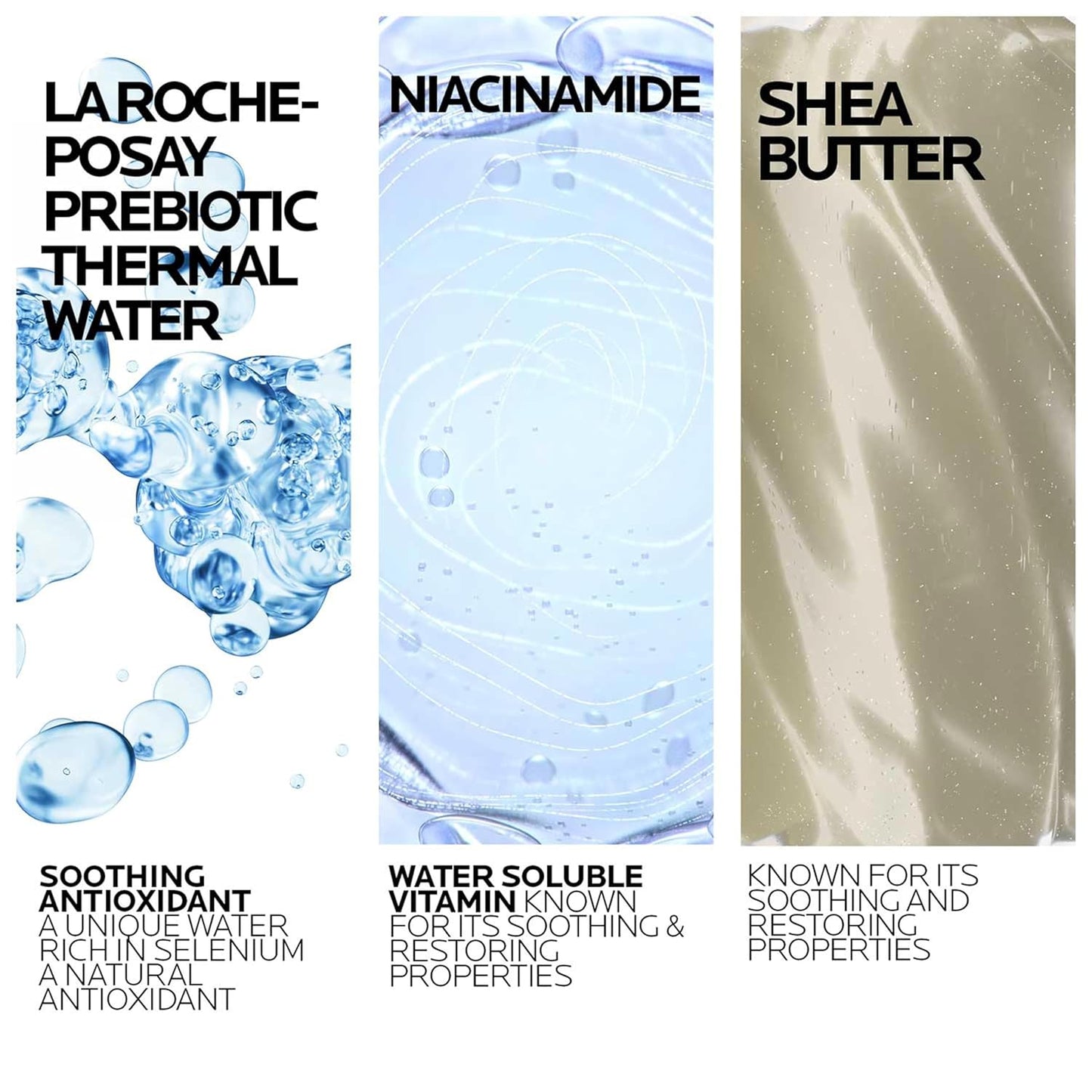 Dluxe Ave. La Roche-Posay Lipikar AP+ Gentle Foaming Cleansing Oil Gentle Oil Cleanser for Face and Body Formulated with Niacinamide Long-Lasting 24-hour Hydration Fragrance-Free & Soap Free