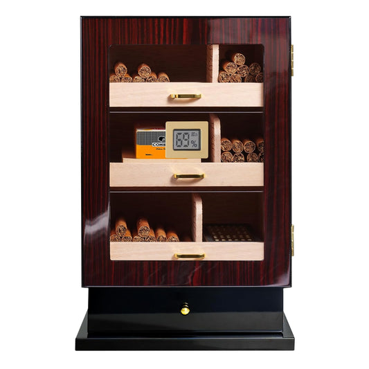 Dluxe Ave. 100-150 Cigar Storage/ Drawers/ Spanish Cedar/ Lined