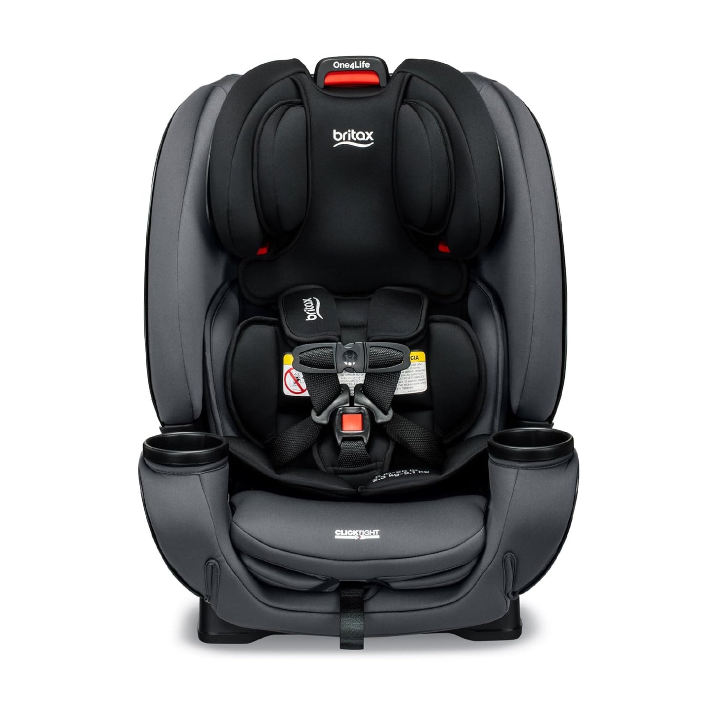 Dluxe Ave. Convertible Car Seat/ 5 to 120 Pounds/ Converts from Rear-Facing Infant Car Seat to Forward-Facing/ Booster Seat/  Onyx Stone