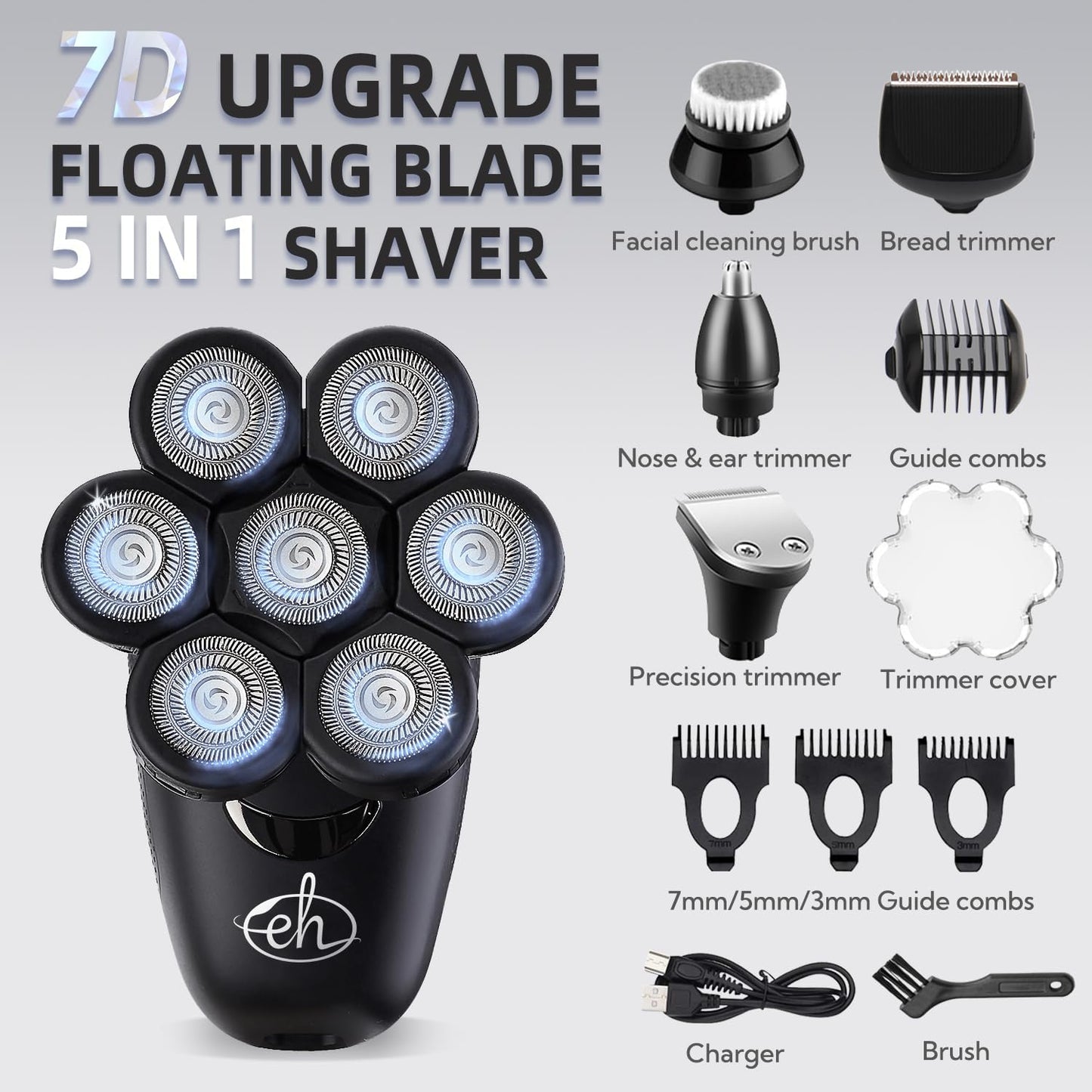 Dluxe Ave. Electric Head Shavers