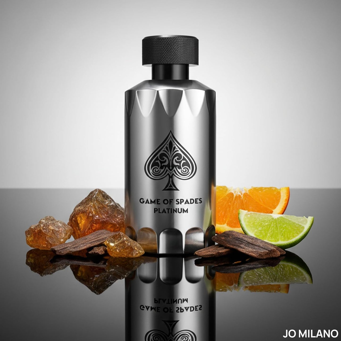 Dluxe Ave. Jo Milano Game of Spades Ace Parfum Spray 3.4 Ounce (Unisex)