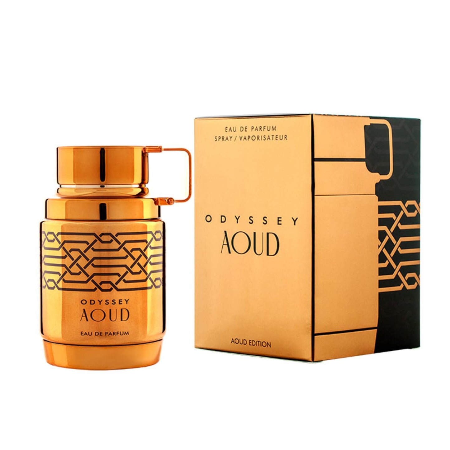 Dluxe Ave. Armaf Odyssey Aoud Edition for Men Eau de Parfum Spray 3.4 Ounce