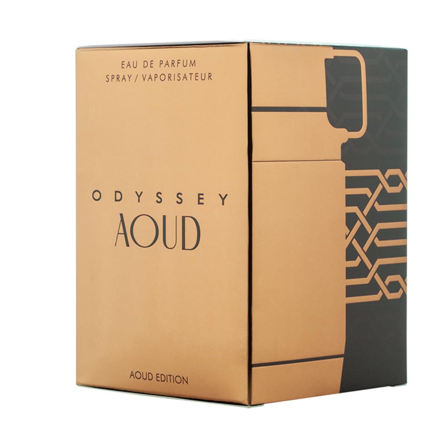 Dluxe Ave. Armaf Odyssey Aoud Edition for Men Eau de Parfum Spray 3.4 Ounce