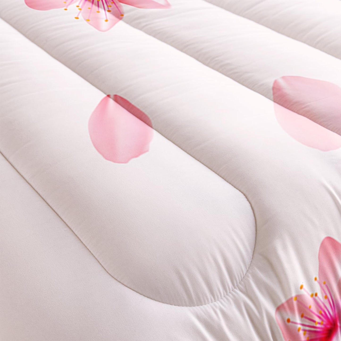 Dluxe Ave. ( FULL ) 3 Pcs Comforter and Bedding Set/ Pink