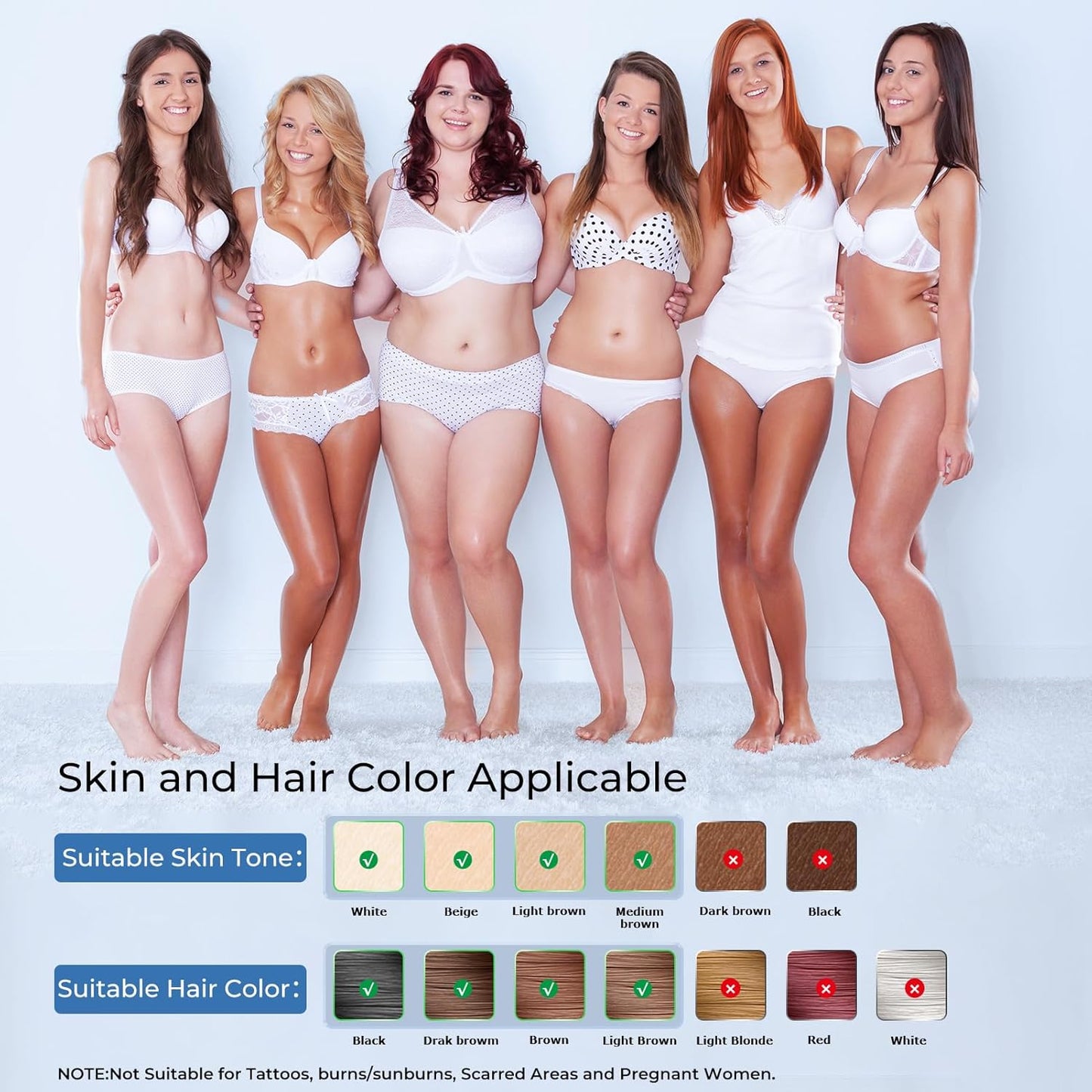 Dluxe Ave. Aopvui Laser Hair Removal for Women and Men IPL Permanent At Home Hair Removal Device with Ice Cooling Function 999990+ Flashes Painless Hair Removal for FaceArmpits Legs Arms Bikini Line