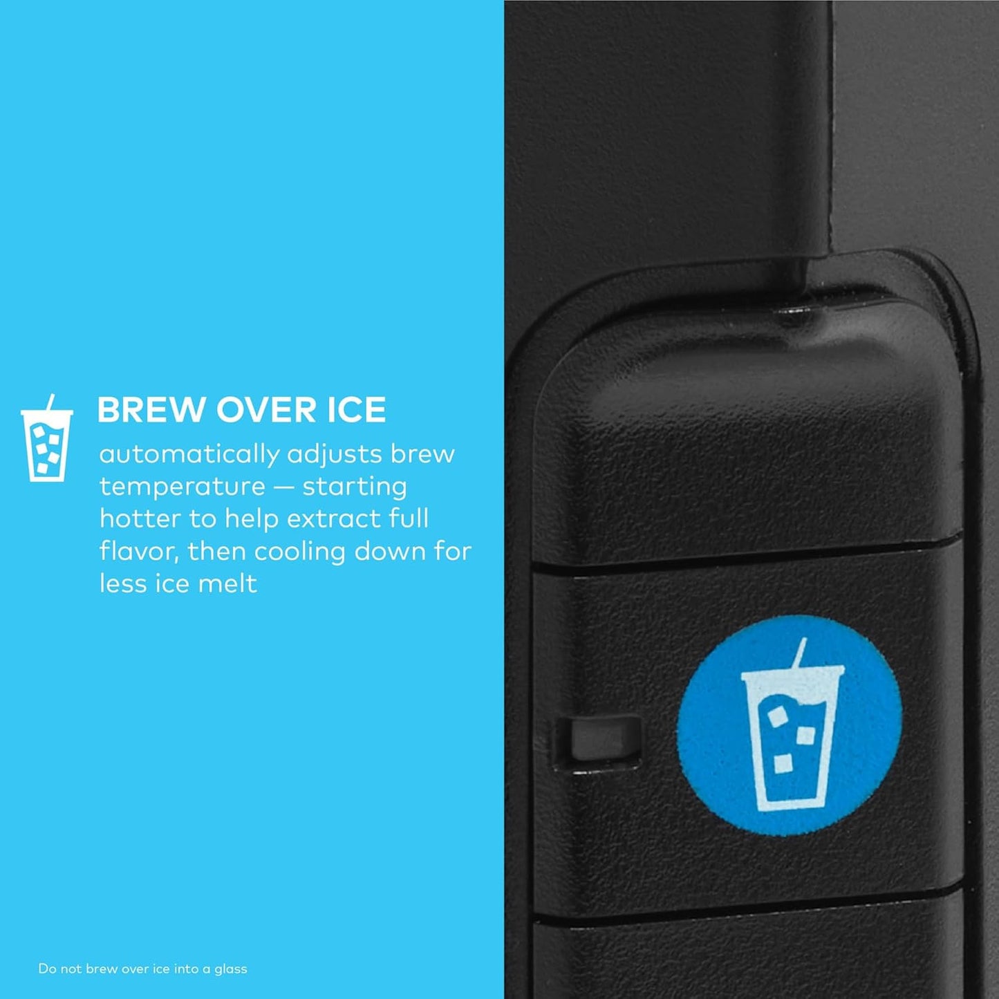 Dluxe Ave. Keurig K-Café Barista Bar Single Serve Coffee Maker and Frother with 3 Brew Black