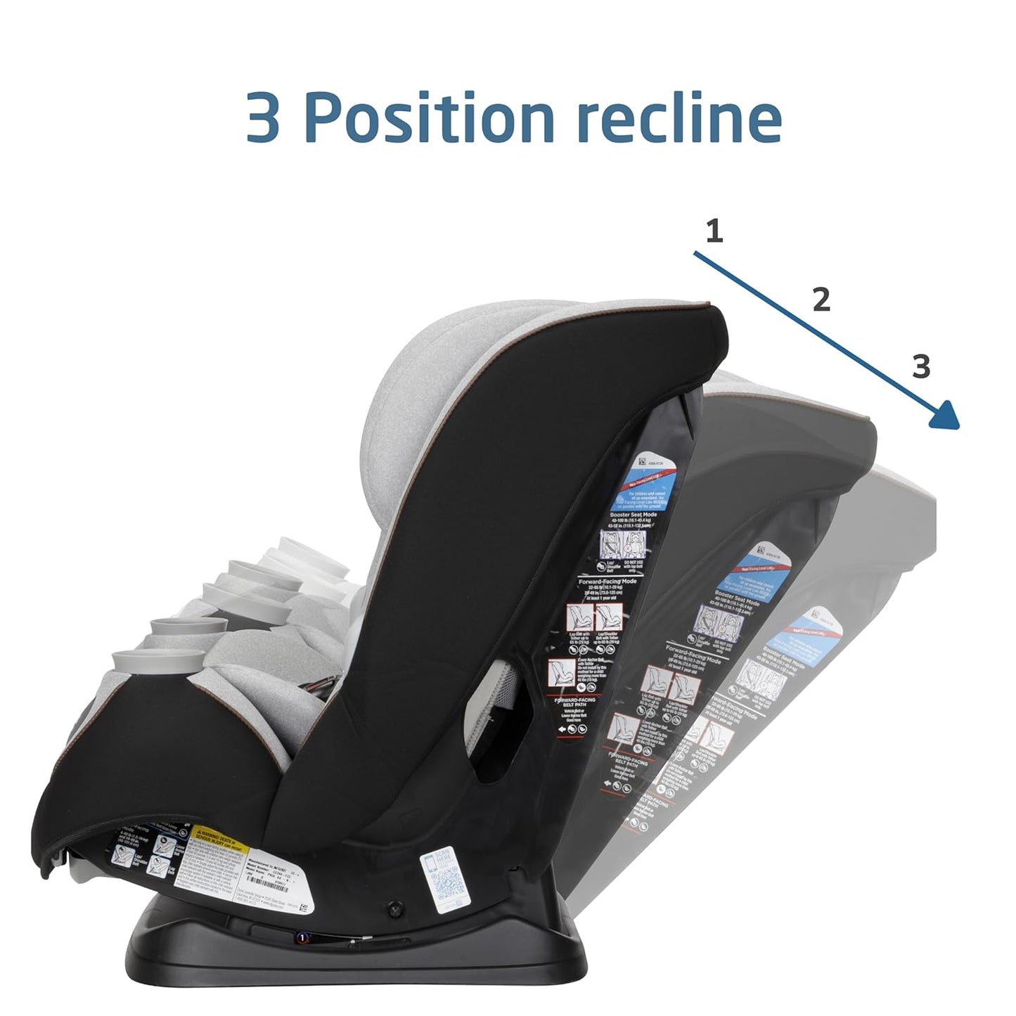 Dluxe Ave. Maxi-Cosi™ Pria Chill All-in-one Convertible Baby Car Seat Infant/Newborn Car Seat with VentMax Car Seats for Toddlers