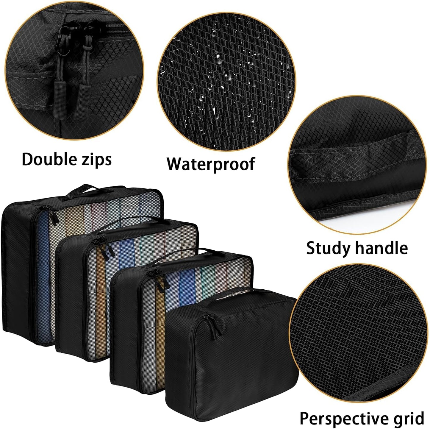 Dluxe Ave. Travel Suitcase Organizer