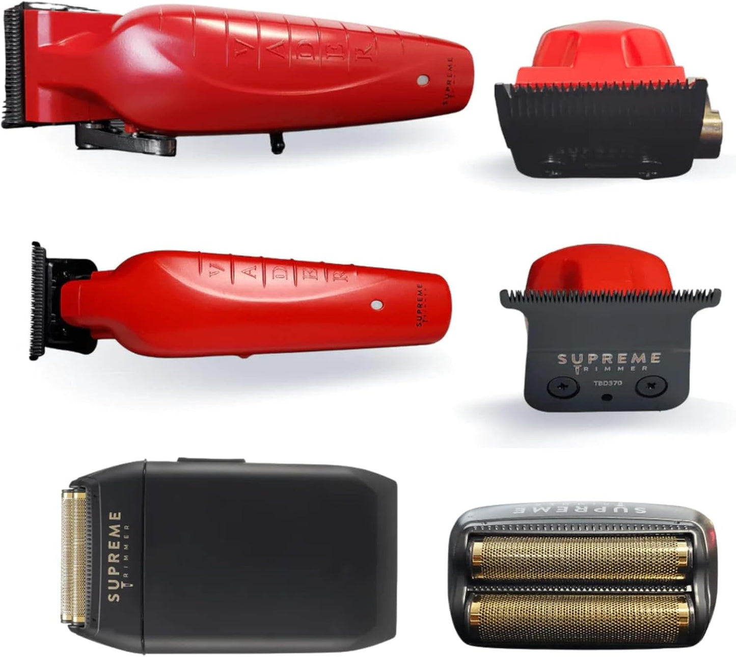 Dluxe Ave.  Trimmer Vader Clipper/ Red