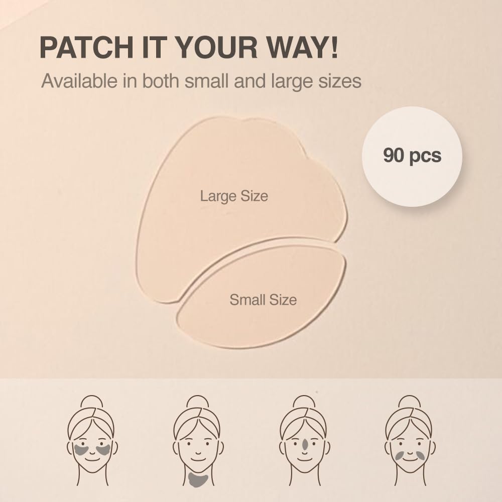 Dluxe Ave. Avajar Calming Daily Eye Patch (90Pcs)/ Korean Skin Care Brand