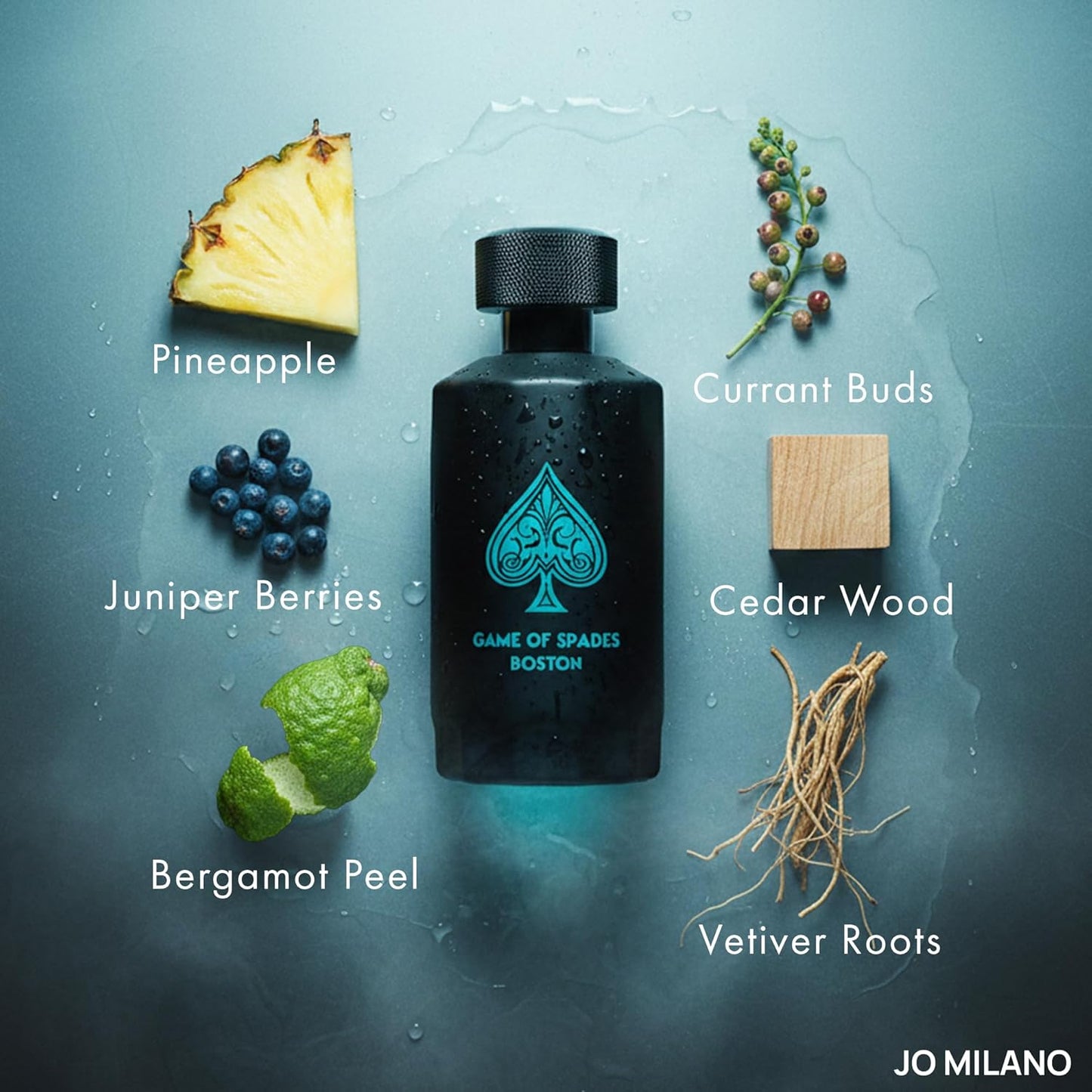 Dluxe Ave. Jo Milano Game Of Spades Boston Eau de Parfum Spray for Unisex 3.4 Ounce