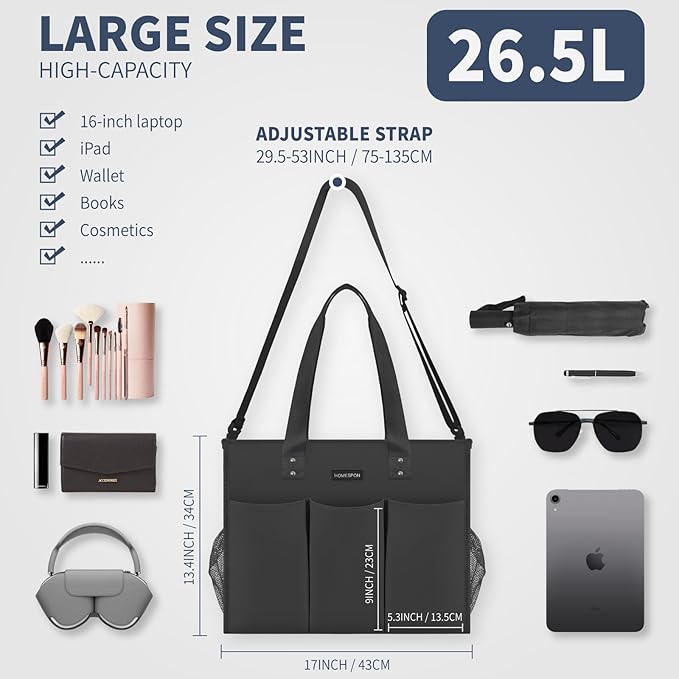 Dluxe Ave. Everything Travel Bag with Compartments/ Pockets