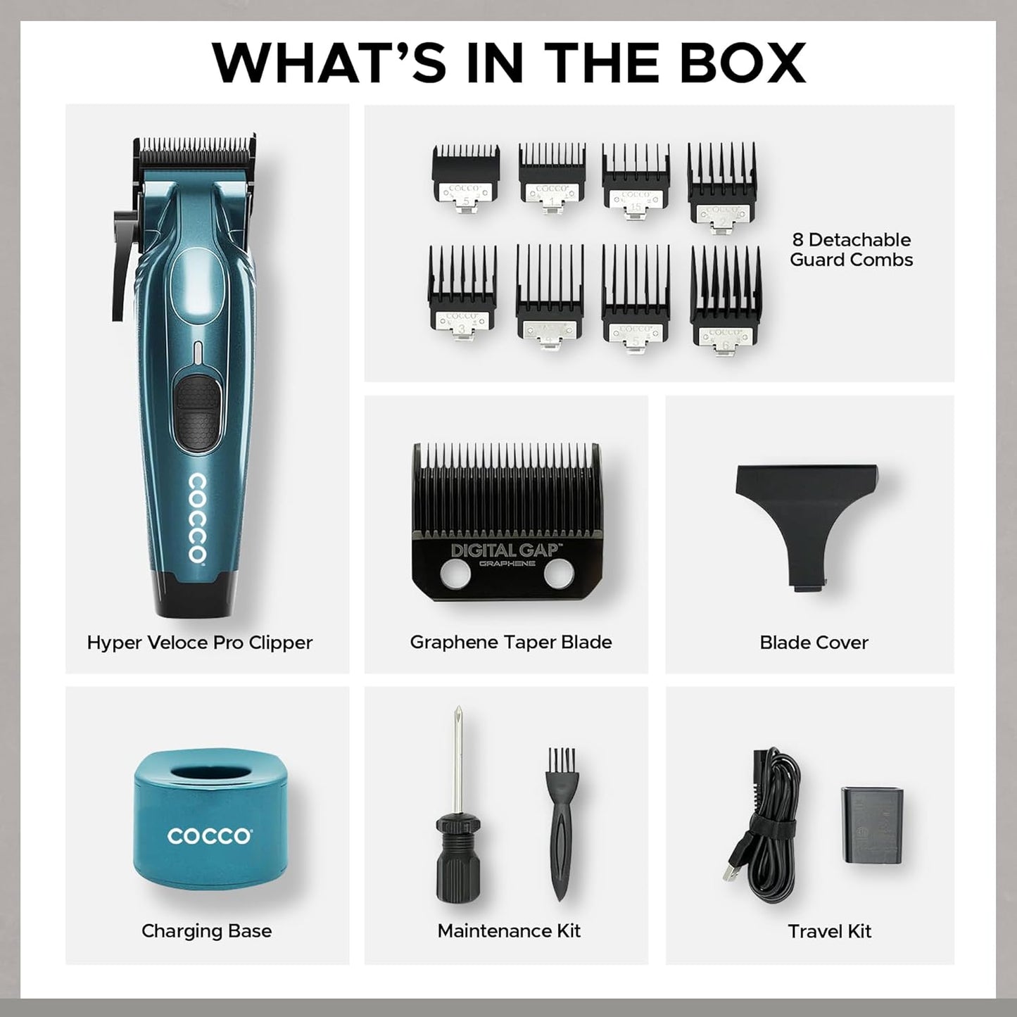 Dluxe Ave. Pro Clipper Digital Gap Ambassador/ Dark Teal