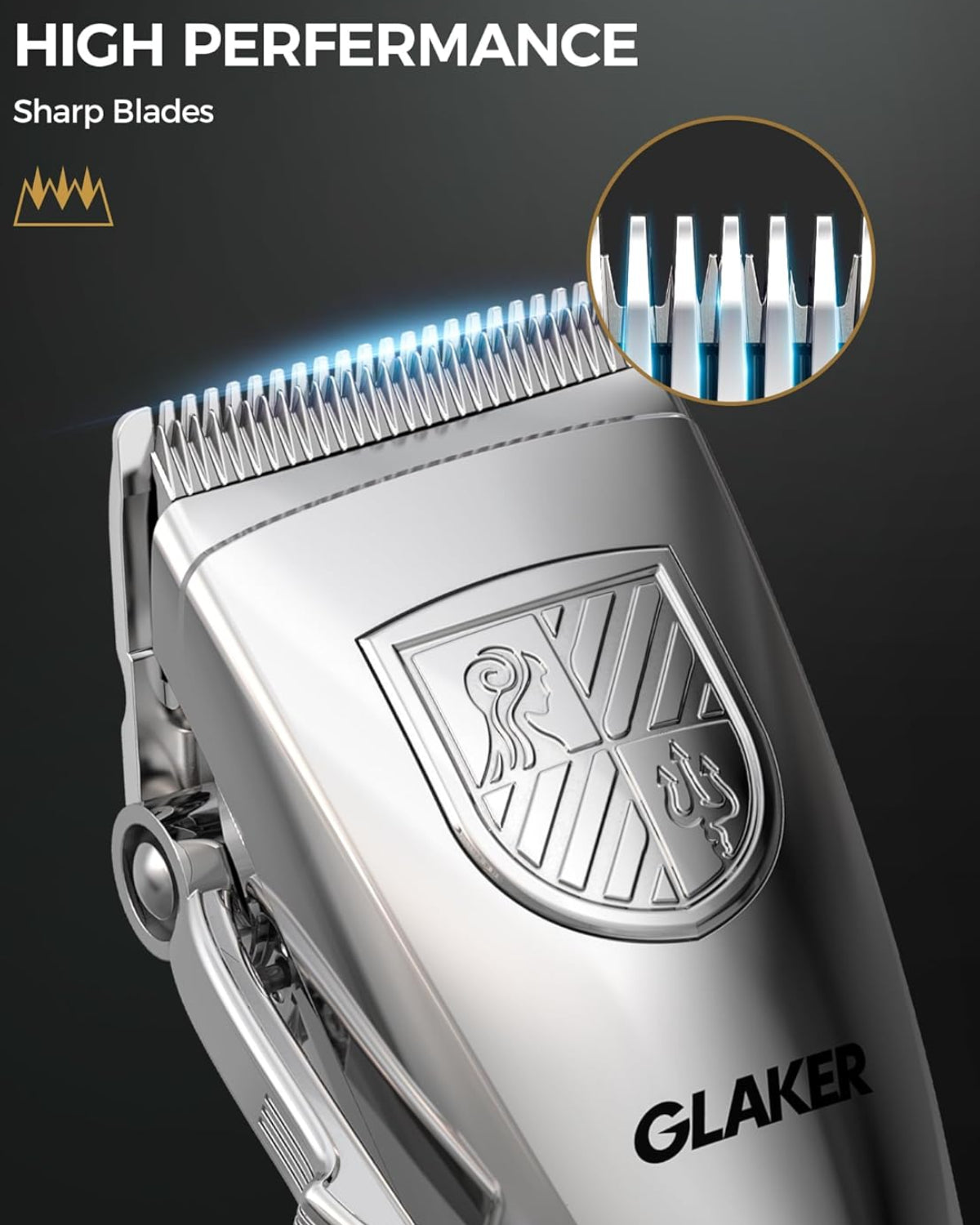 Dluxe Ave. Hair Clippers for Men/ Professional
