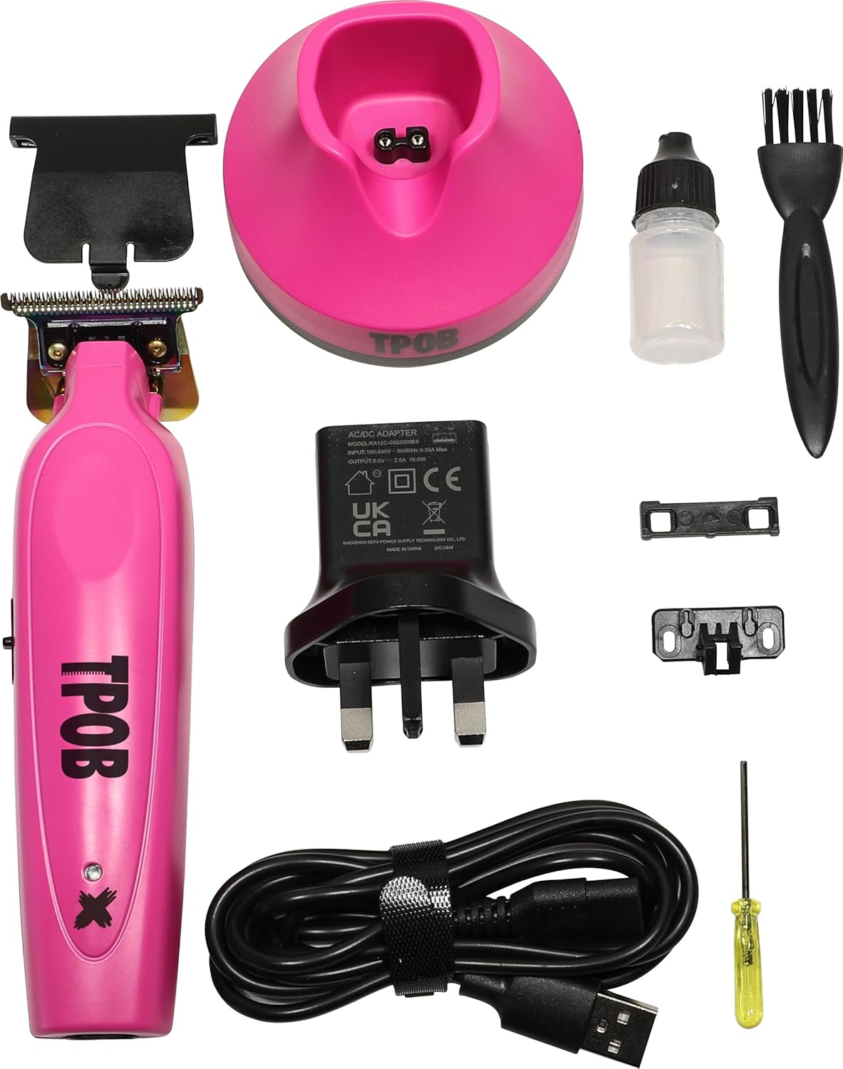 Dluxe Ave. Professional Hair Trimmer/ Pink