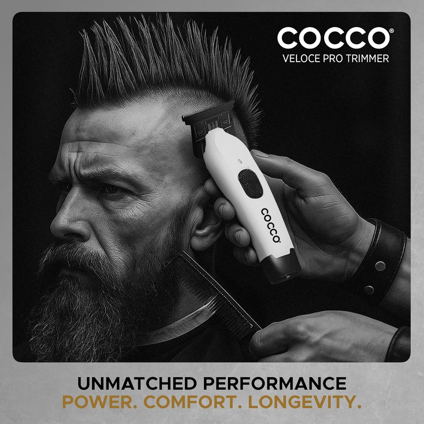 Dluxe Ave.  Pro Trimmer/ Pearl White