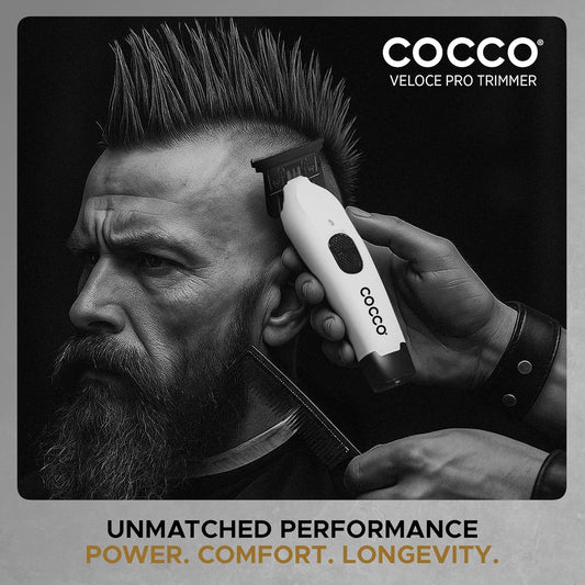 Dluxe Ave. Cocco Veloce Pro Trimmer  Pearl White