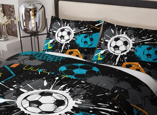 Dluxe Ave. ( QUEEN ) 3 Pcs Comforter Sets