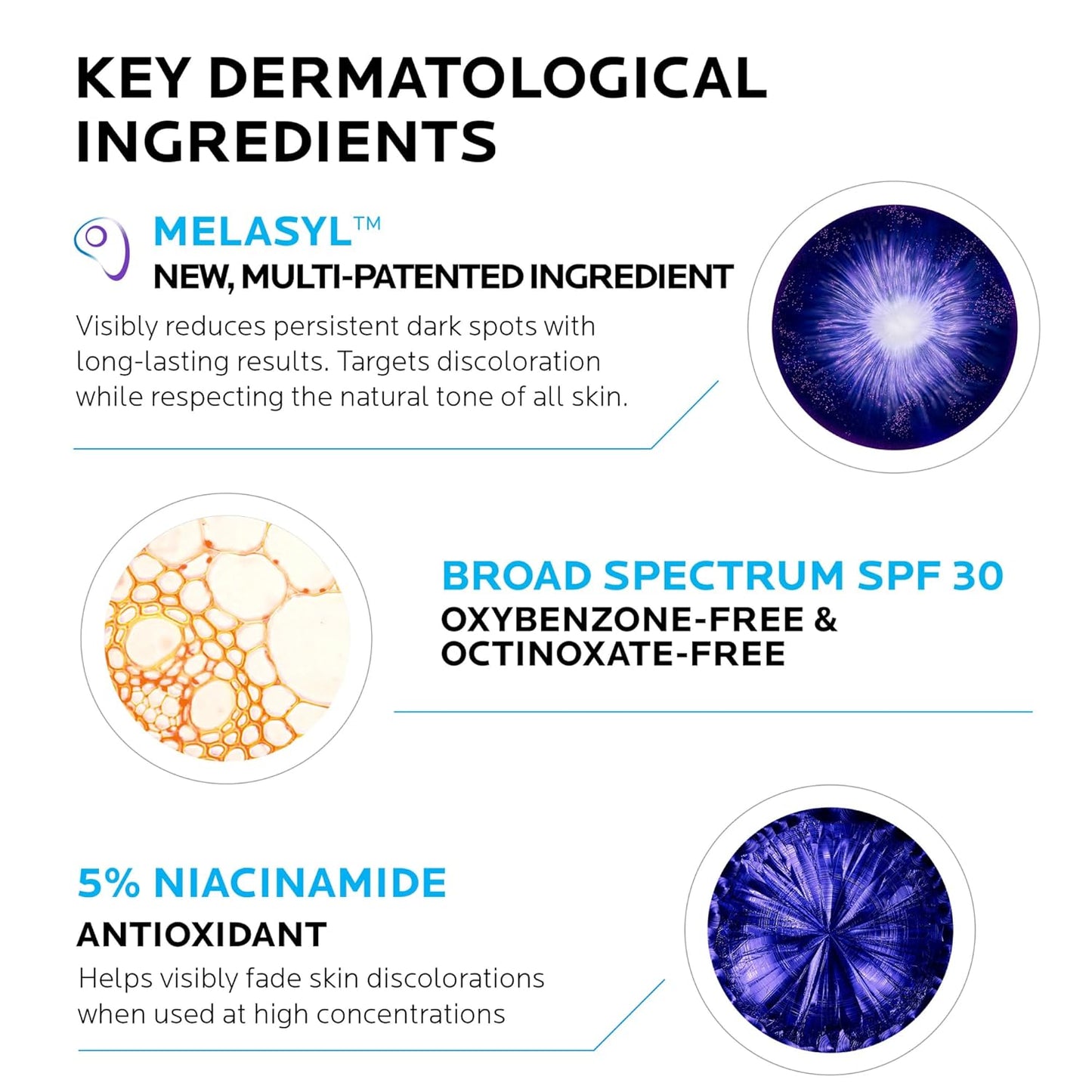 Dluxe Ave. La Roche-Posay Mela B3 UV Daily Sunscreen | Face Moisturizer With SPF 30 + Anti-Aging Melasyl + 5% Niacinamide | Helps Correct & Protect From Sun Damage | Face Sunscreen With No White Cast | 40ML