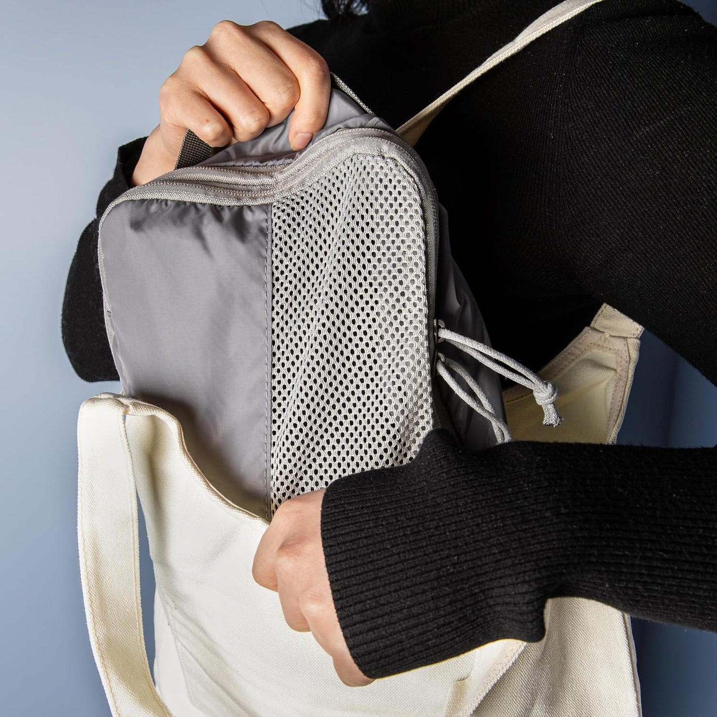 Dluxe.Ave. Compression Travel Organizer 6 Set / GREY