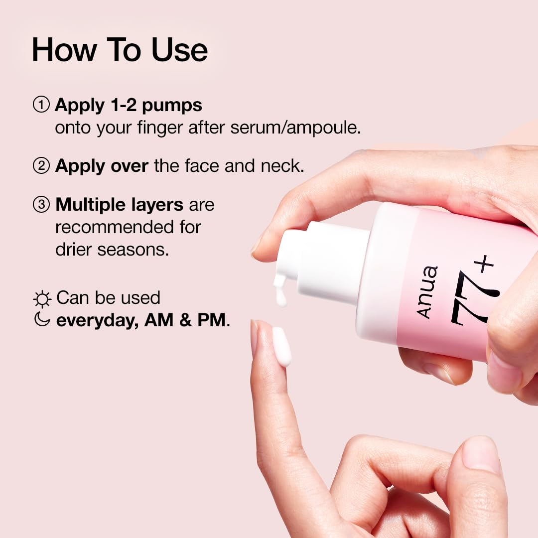 Dluxe Ave. ANUA Peach Niacin Conditioning Lotion Face Moisturizer with Vitamin B12 Ceramide Panthenol Hyaluronic Acid Lightweight Korean Skin Care for Glass Skin (150ml 5.07 fl.oz.)