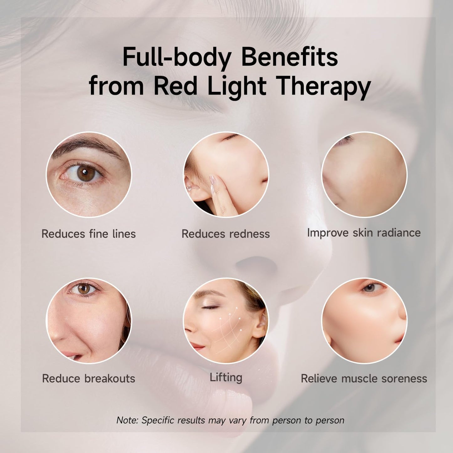 Dluxe Ave. Megelin 8 in 1 Colors LED Light Therapy Machine