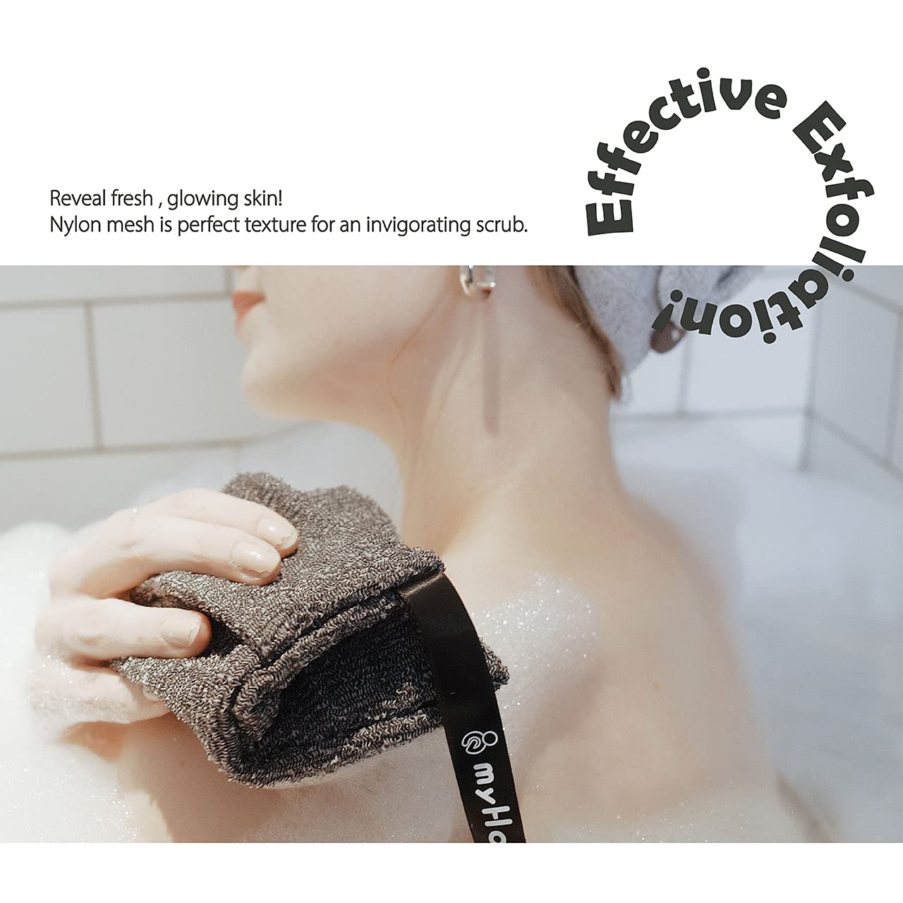 Dluxe Ave. myHomeBody Soap Pocket Exfoliating Soap Saver Pouch Body Scrubber Sponge 6 Soap Lifting Pads