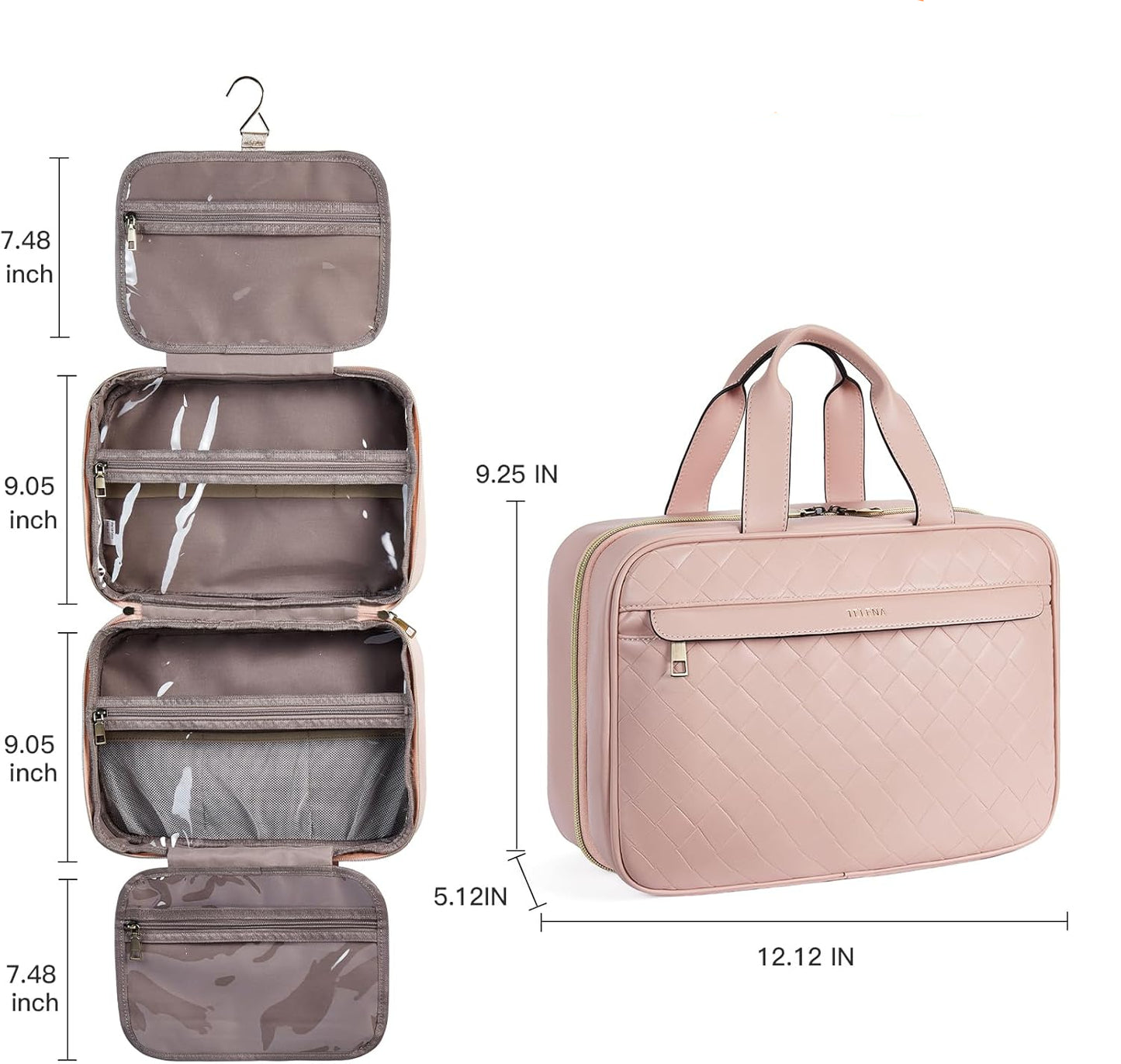 Dluxe Ave. Travel Toiletry Bag