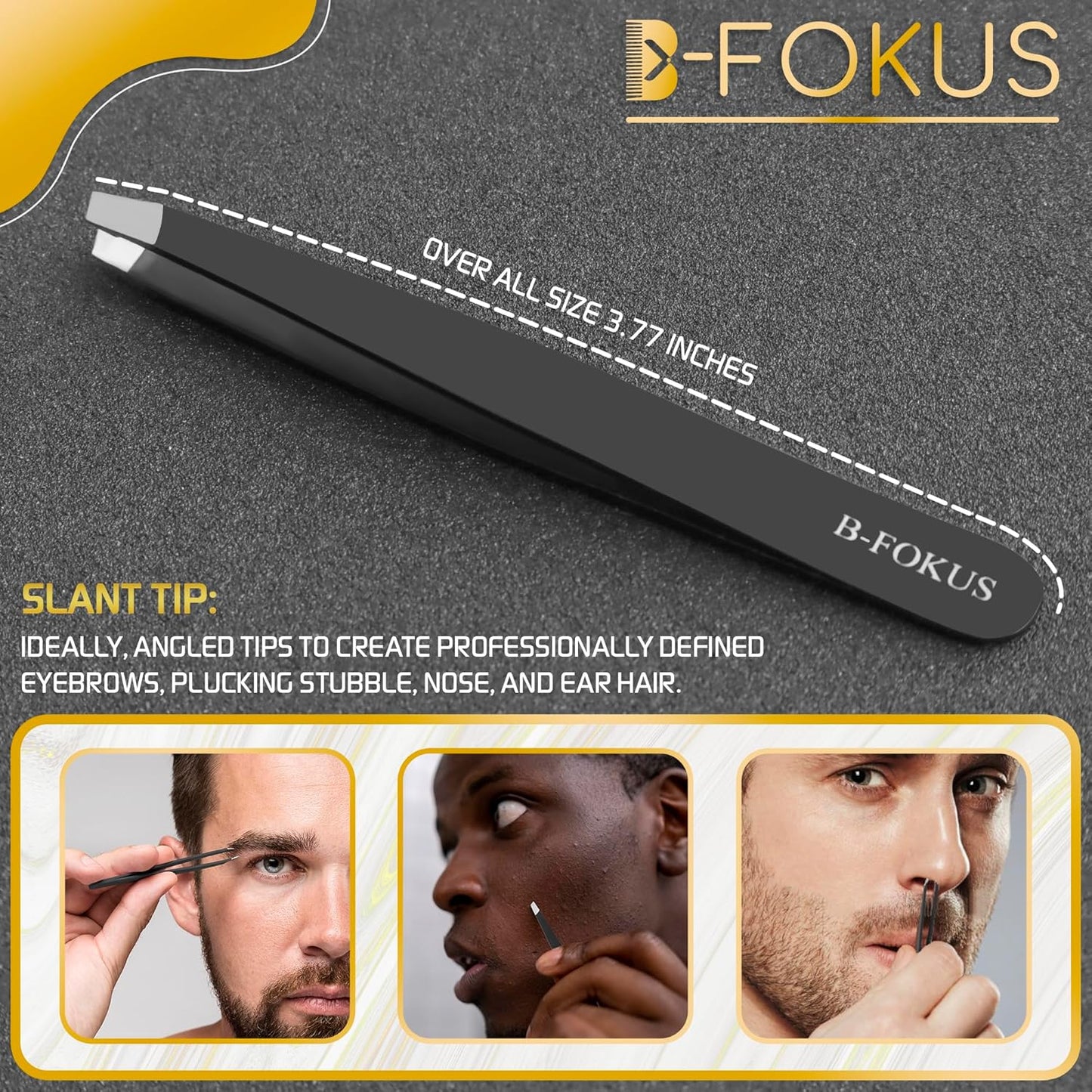Dluxe Ave. 5.5” Durable Hair Scissors for Mustache & Beard