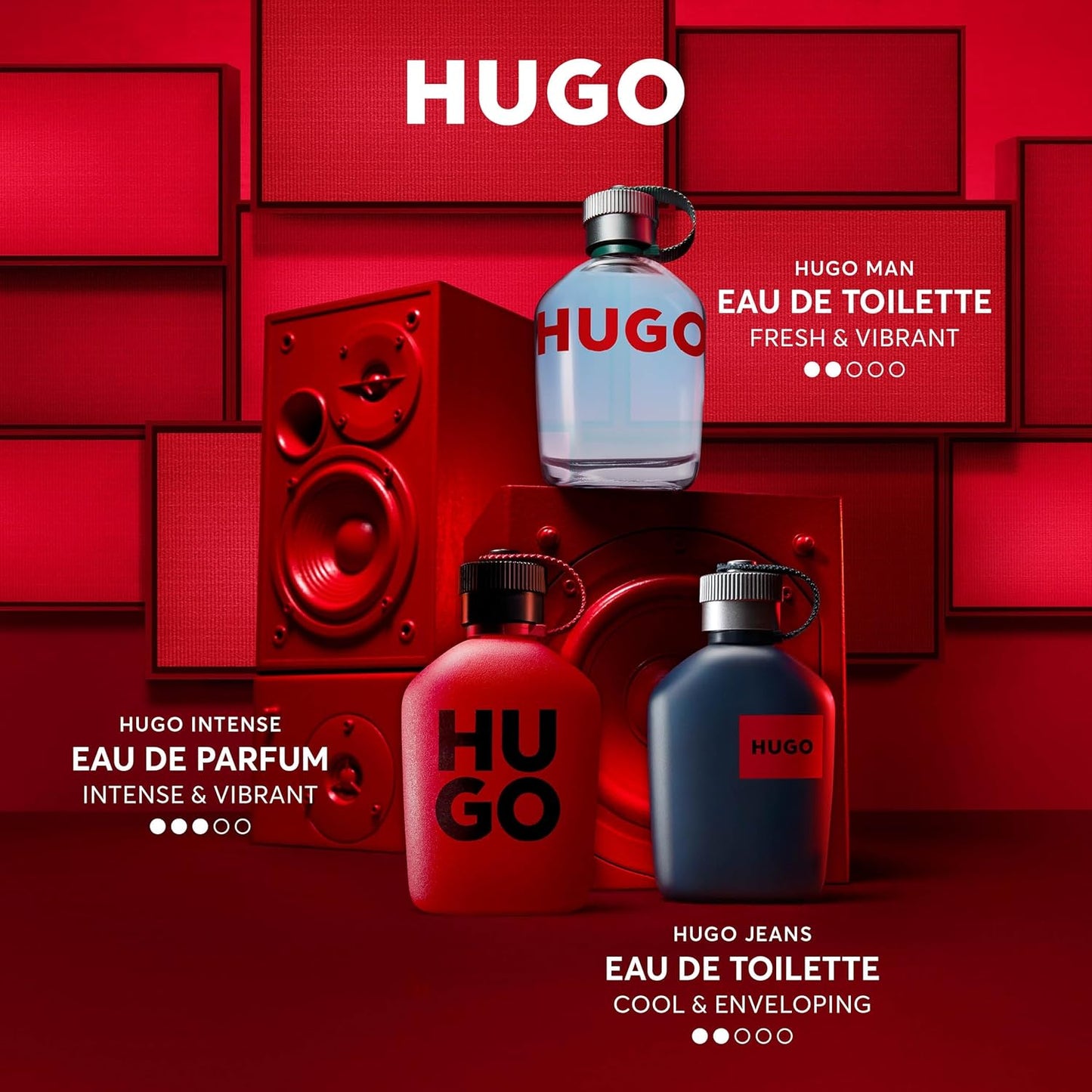 Dluxe Ave. Hugo Boss HUGO Intense Eau de Parfum for Men 75ml