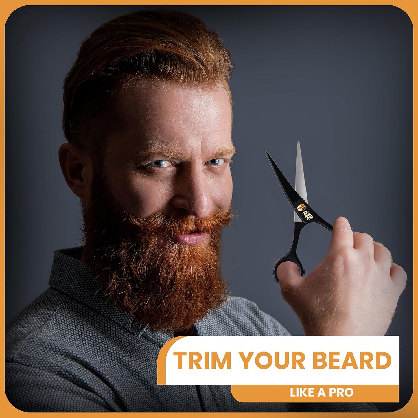 Dluxe Ave. 5 Beard Scissors for Men