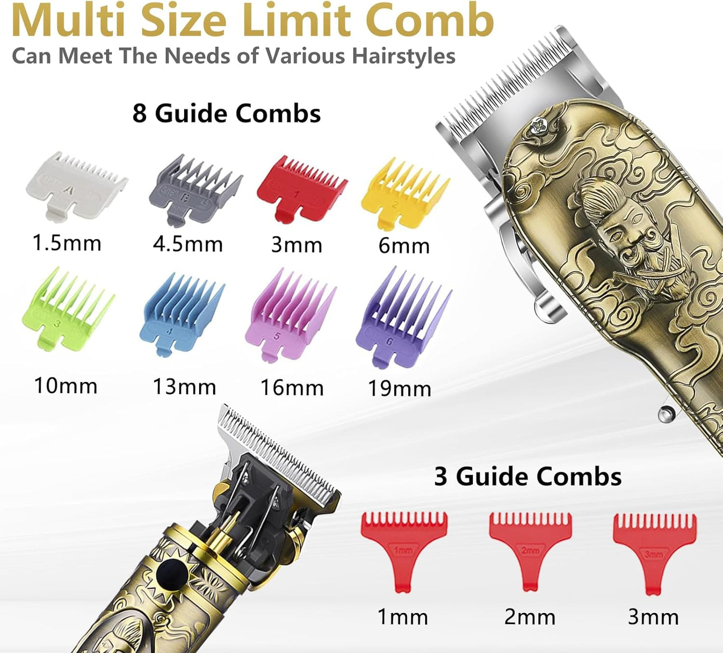 Dluxe Ave. Professional Hair Clippers/ Cordless/ Bronze