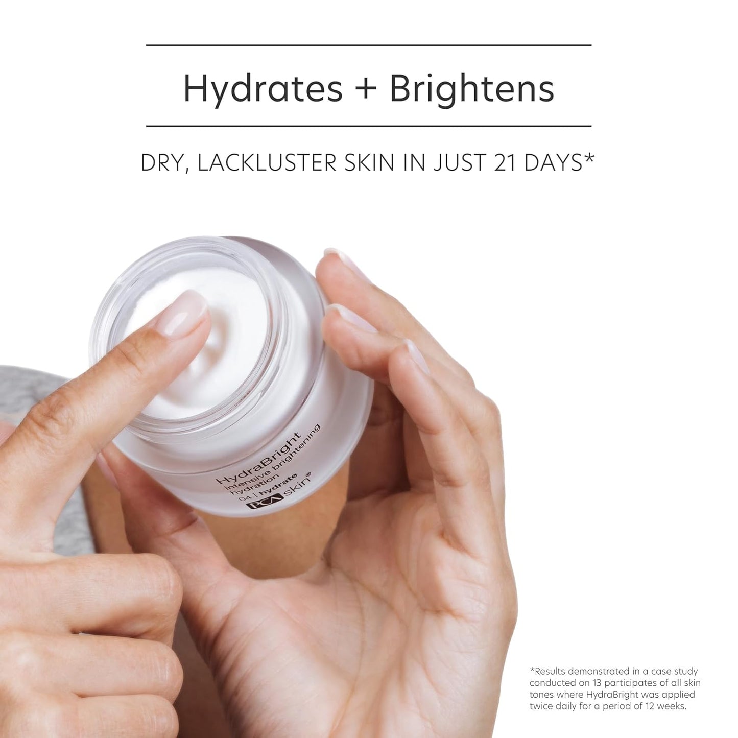 Dluxe Ave. PCA SKIN HydraBright Moisturizer - Facial Skin Care Products Hydrating Brightening Cream with Squalane Niacinamide - 1.69 oz Jar