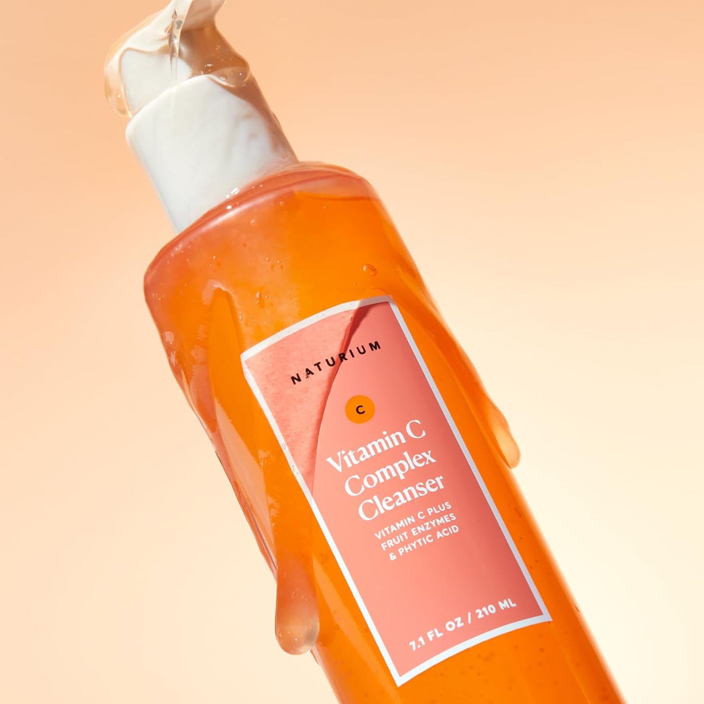 Dluxe Ave. Vitamin C Complex Cleanser/ Gently Exfoliating & Deeply Cleansing Foaming 7.1 oz