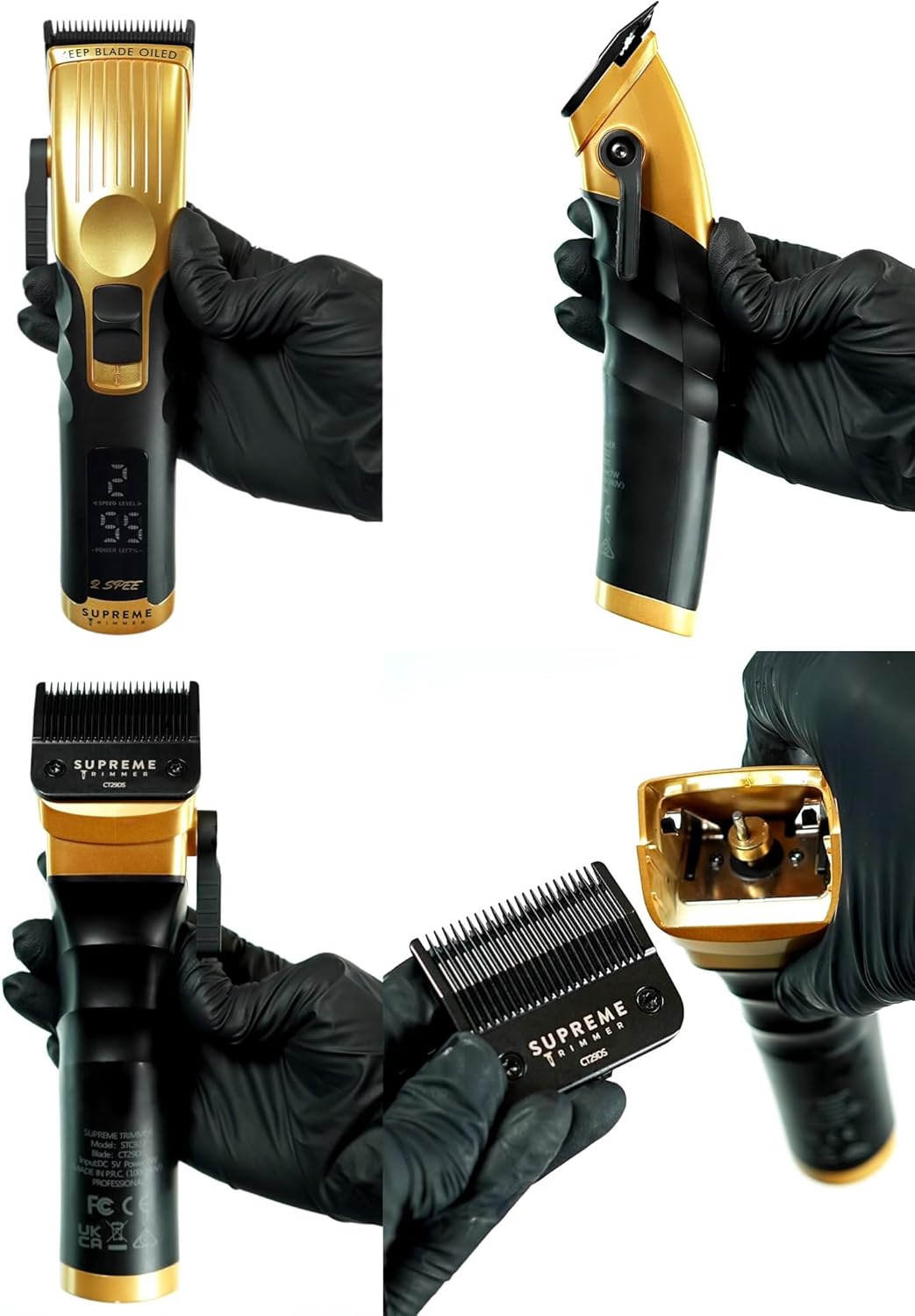 Dluxe Ave. Supreme Trimmer/ 2 Speed/ Gold