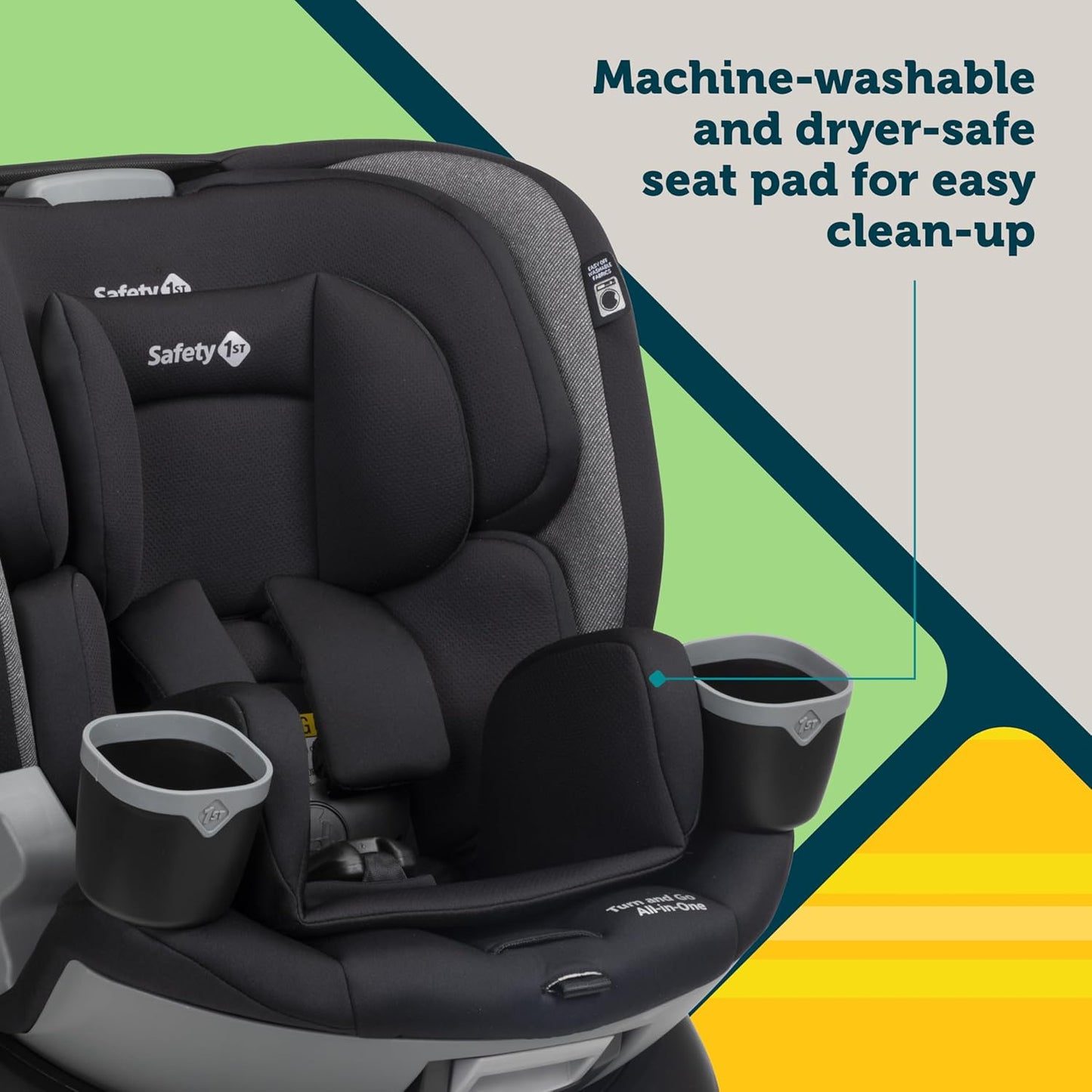 Dluxe Ave. 360 ST Car Seat / 3 Modes Rear Facing Car Seat Forward Facing/ Booster / Skyline