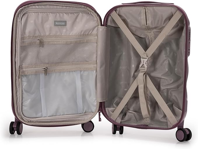 Dluxe Ave. 3 Pcs/ Spinning Wheels/ TSA Lock/  Mauve