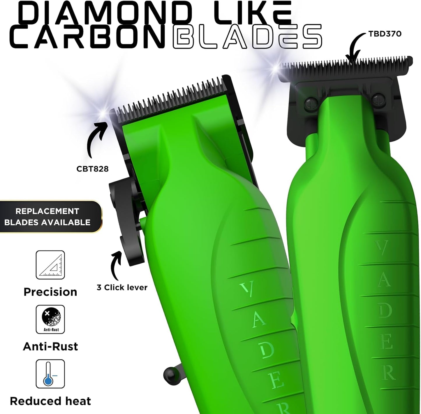 Dluxe Ave.  Trimmer Set 2-in-1