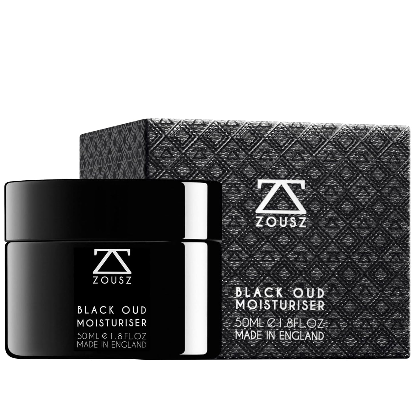 Dluxe Ave. ZOUSZ Black Oud Mens Face Moisturiser – Hydrating for Him 50mL