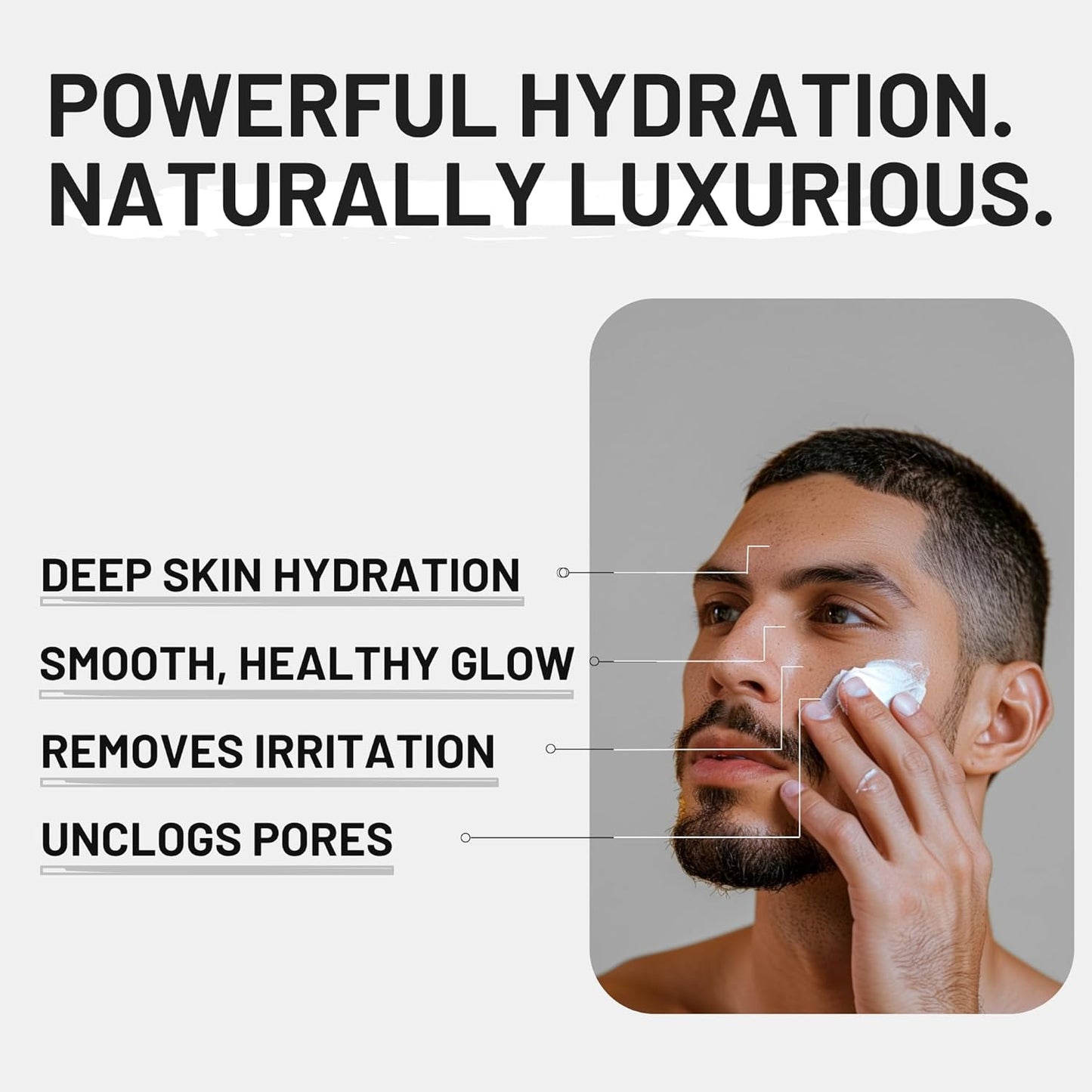 Dluxe Ave. ZOUSZ Black Oud Mens Face Moisturiser – Hydrating for Him 50mL
