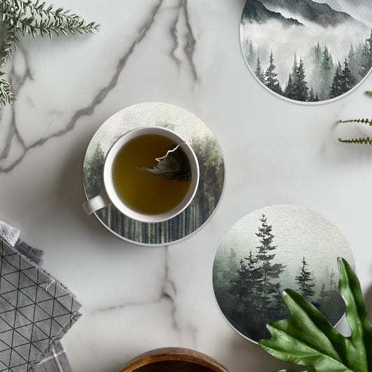 Dluxe Ave. Whaline 6Pcs Forest Coasters
