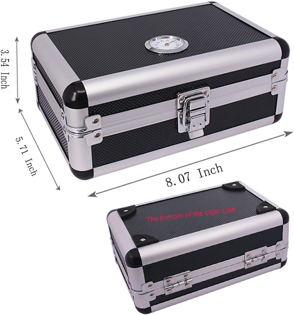 Dluxe Ave. Elegant Cigar Accessories Set/ Hard Portable