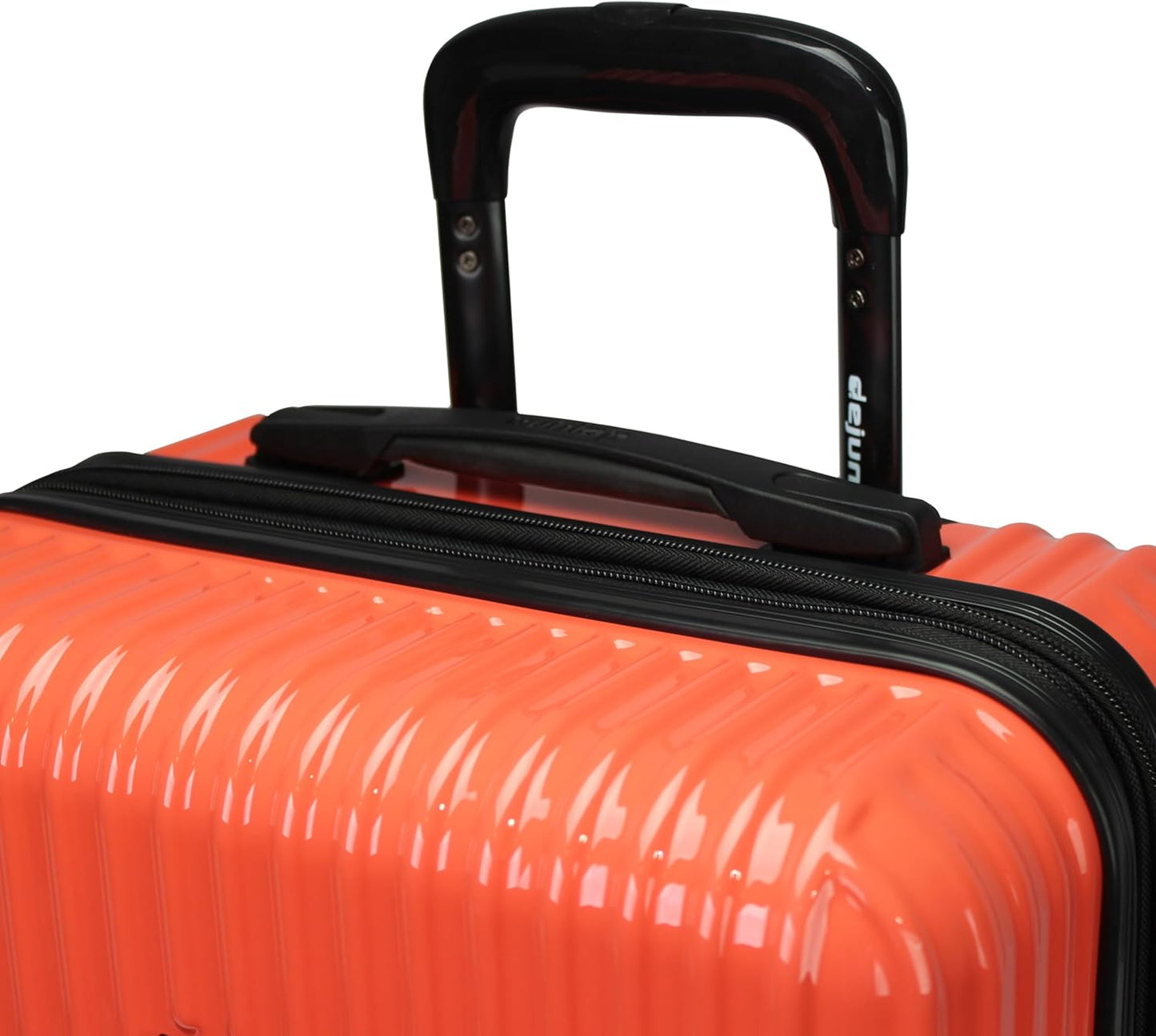 Dluxe Ave. Lightweight Hardside Expandable 2-Piece Set/ Spinner Wheels/ TSA Lock/ Coral 2-Pcs (20in24in)