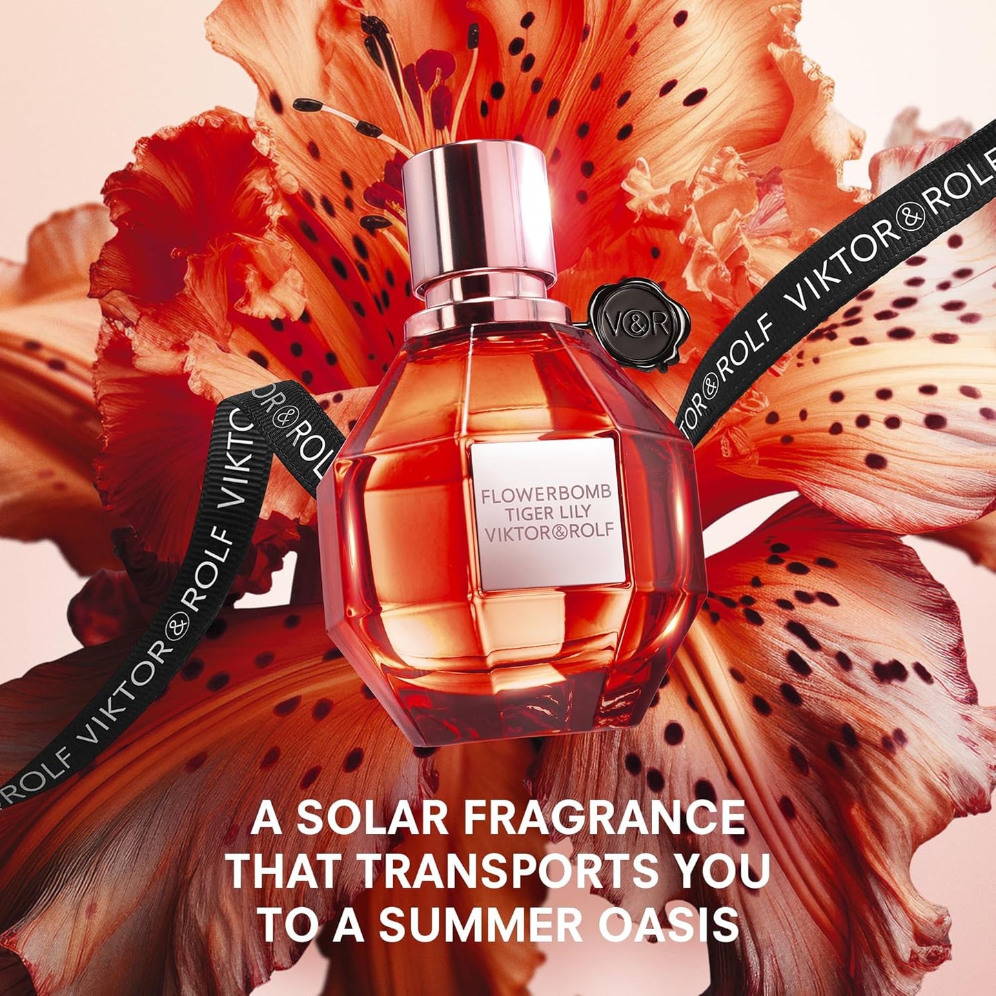 Dluxe Ave. Viktor&Rolf - Tiger Lily Eau de Parfum - Womens Perfum - Floral Ambery & Fruity - With Notes of Coconut & Mango - 3.4 Fl Oz