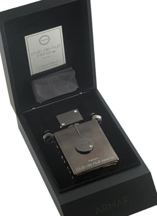 Dluxe Ave. Armaf Club De Nuit Intense Limited Edition for Men Parfum Spray 3.6 Ounce (with Cufflinks)