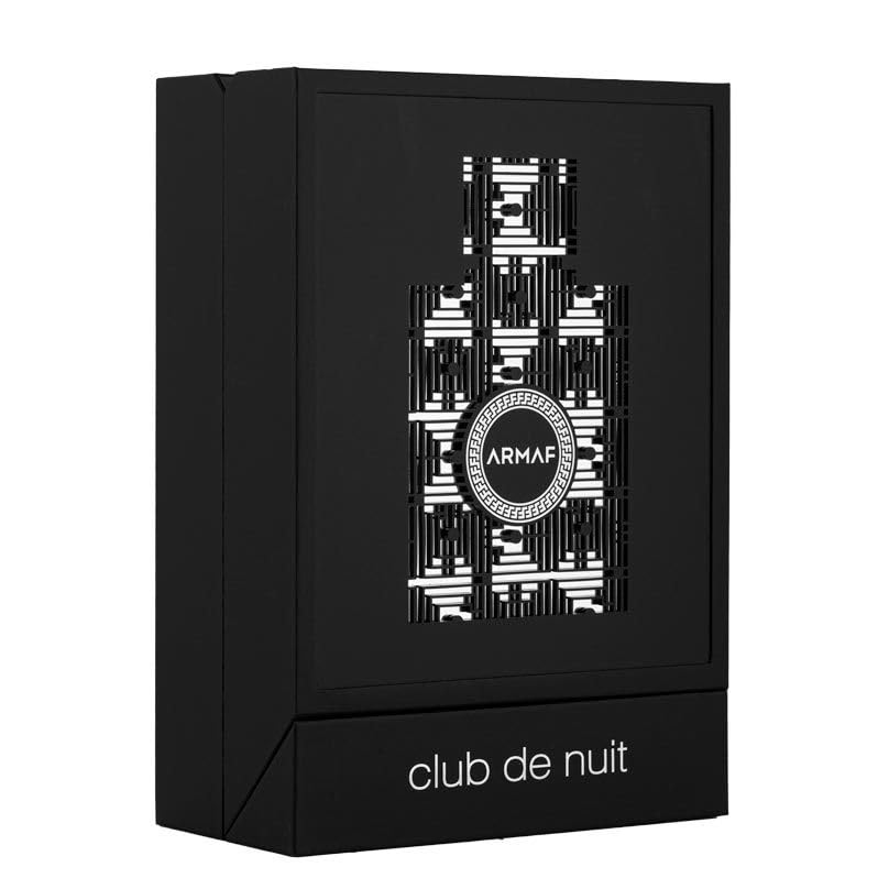 Dluxe Ave. Armaf Club De Nuit Intense Limited Edition for Men Parfum Spray 3.6 Ounce (with Cufflinks)