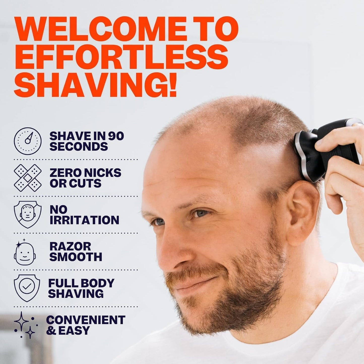Dluxe Ave.  Pro Electric Head Shaver