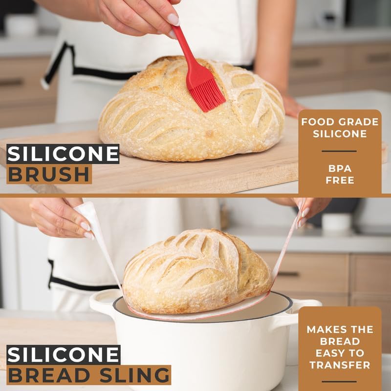 Dluxe Ave.  Complete Sourdough Kit with Bread Making Tools