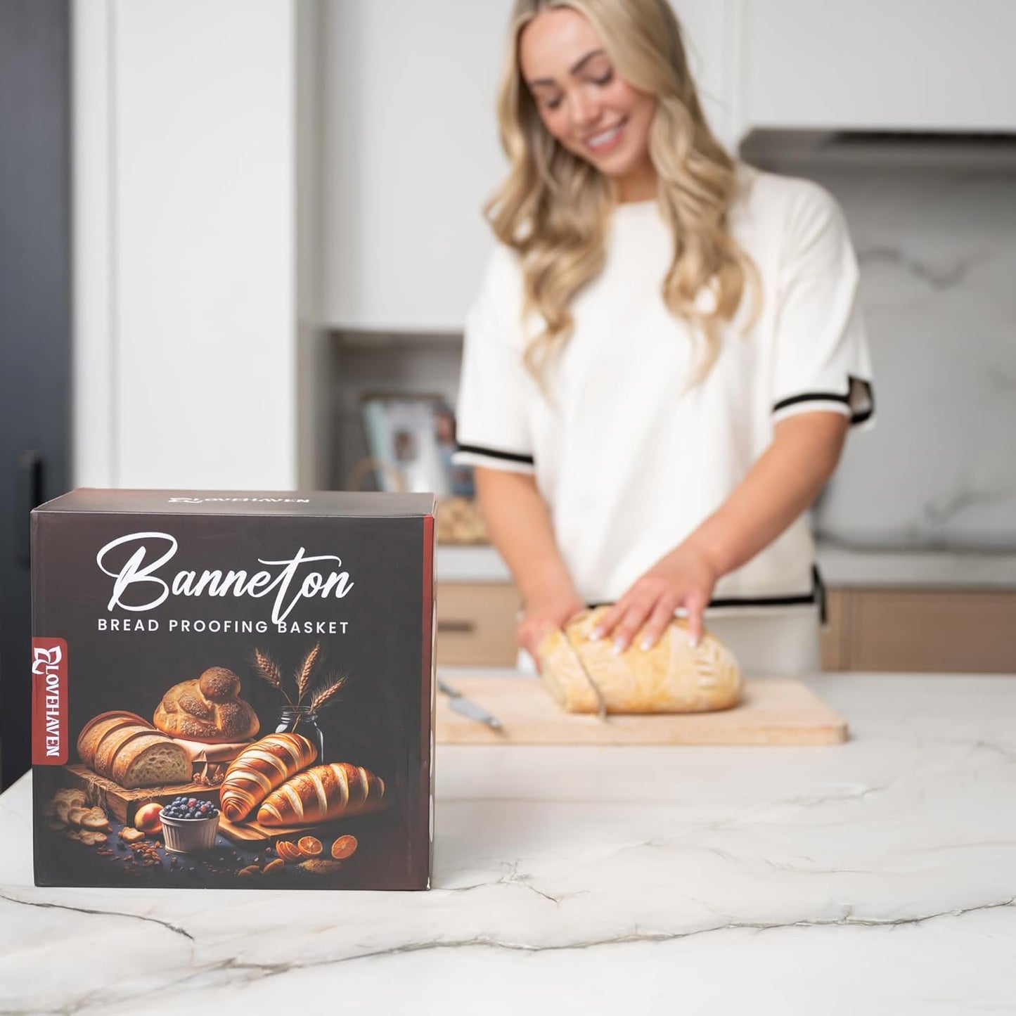 Dluxe Ave.  Complete Sourdough Kit with Bread Making Tools