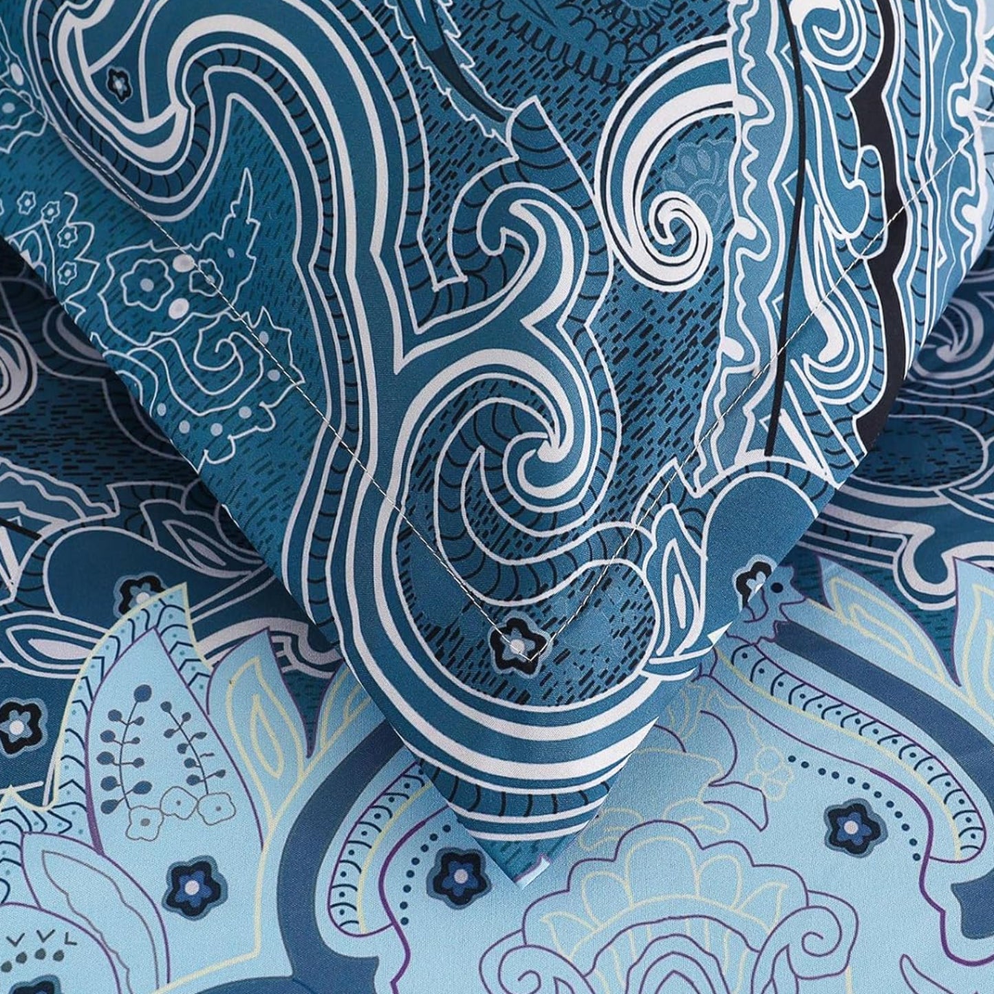 Dluxe Ave. (QUEEN) BEDDING Boho Comforter Set for All Season(90"x90")